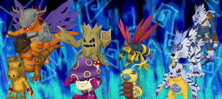 My Digimon Masters Team