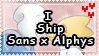 UT: I Ship Sans x Alphys