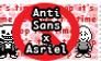 UT: Anti Sans x Asriel