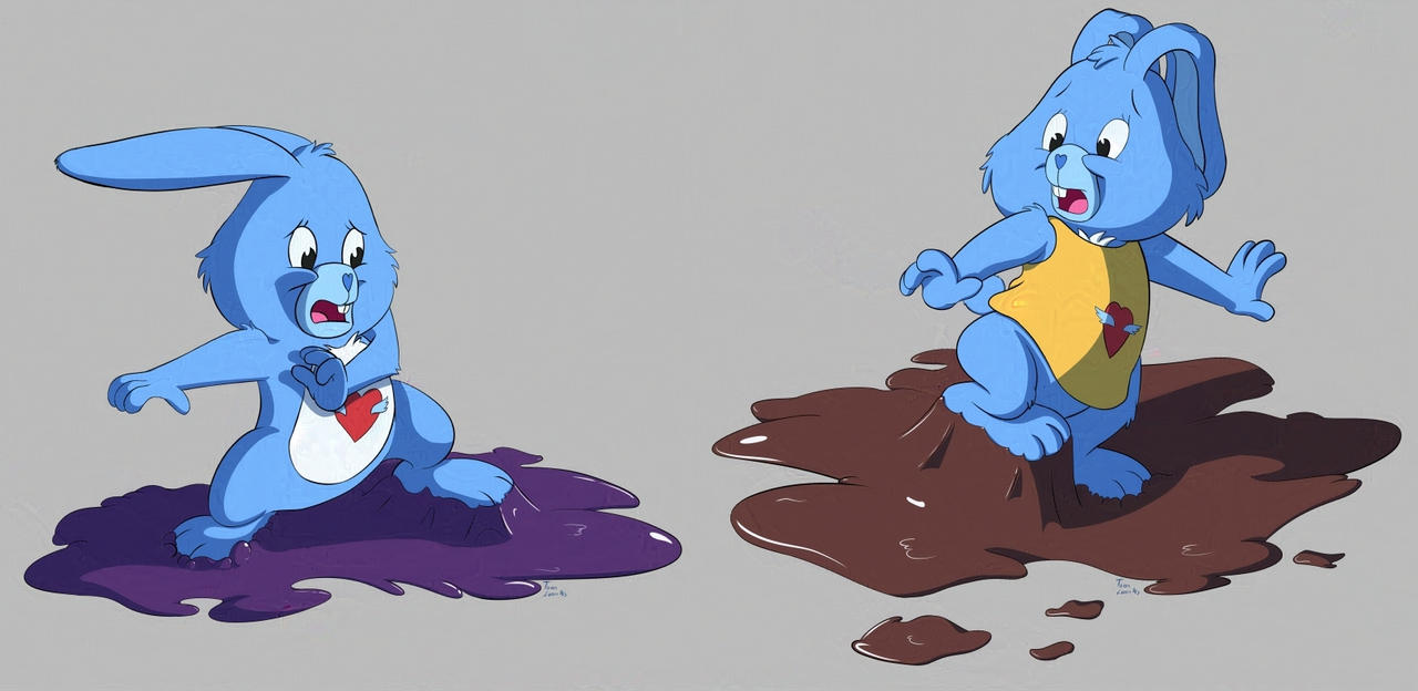 Swift Heart Rabbit Inflation Stuck Swifthearts by drakon3 on DeviantArt