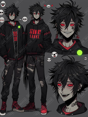Toxic Reference Toxic reference sheet3 //OLD by oOBaka-AdiOo on DeviantArt