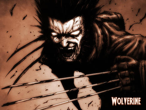 Dark Wolverine Wallpaper