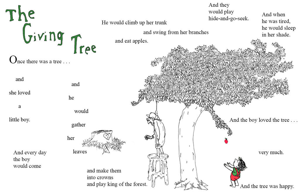 The Giving Tree by have-hope-art on DeviantArt