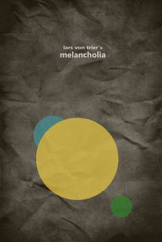 Melancholia minimalist poster