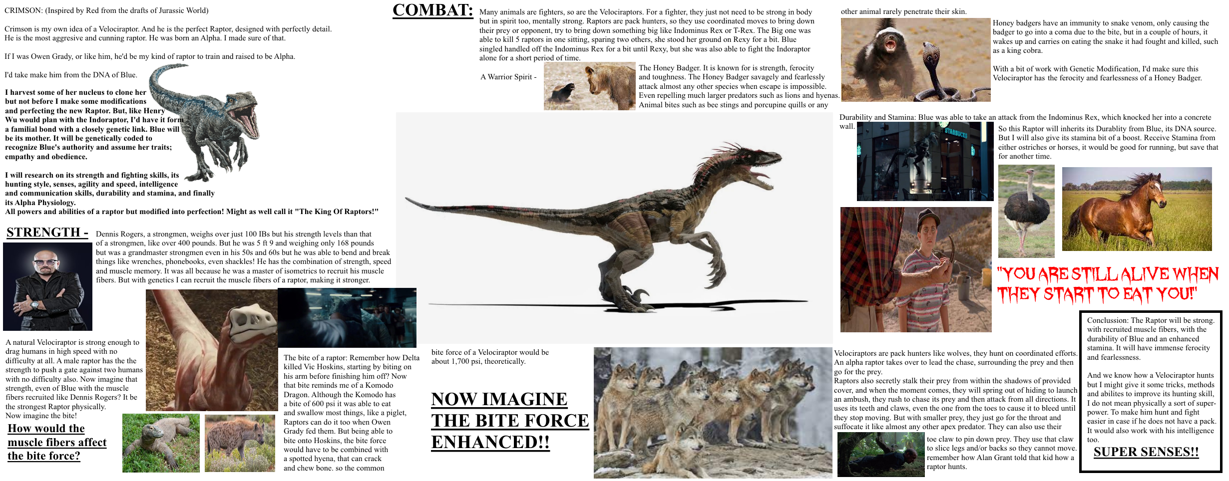 Crimson The Ultimate Raptor Part One by lorddurion on DeviantArt