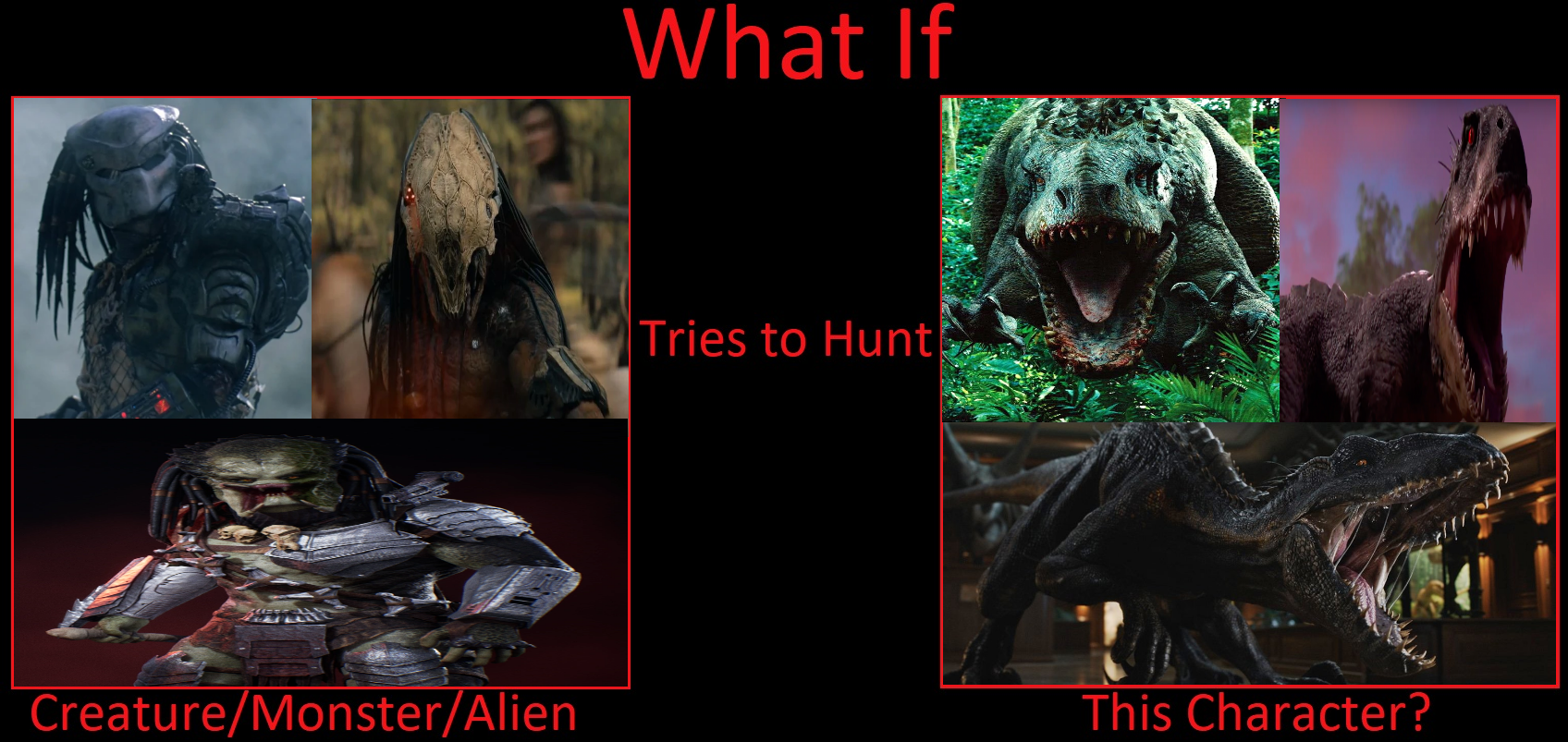 Mutated Predator What If Yautja Predators Hunts Dino Hybrids? by lorddurion on DeviantArt