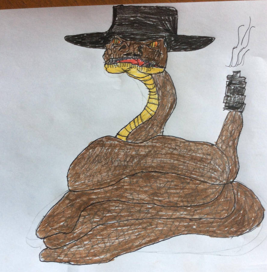 My Attempt Of Drawing Rattlesnake Jake by lorddurion on DeviantArt