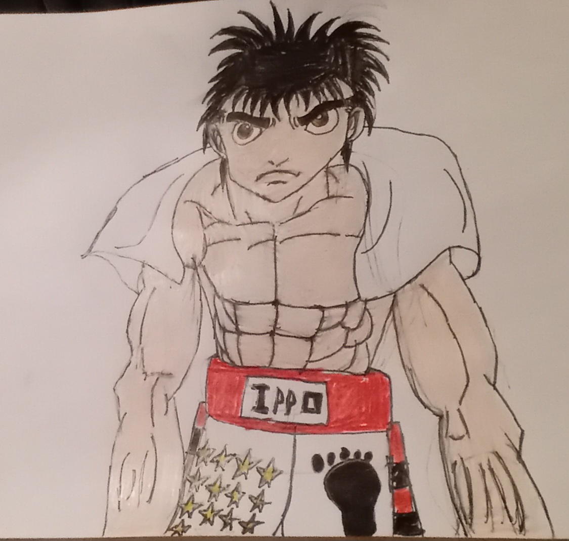 My Drawing of Ippo Makunouchi by lorddurion on DeviantArt