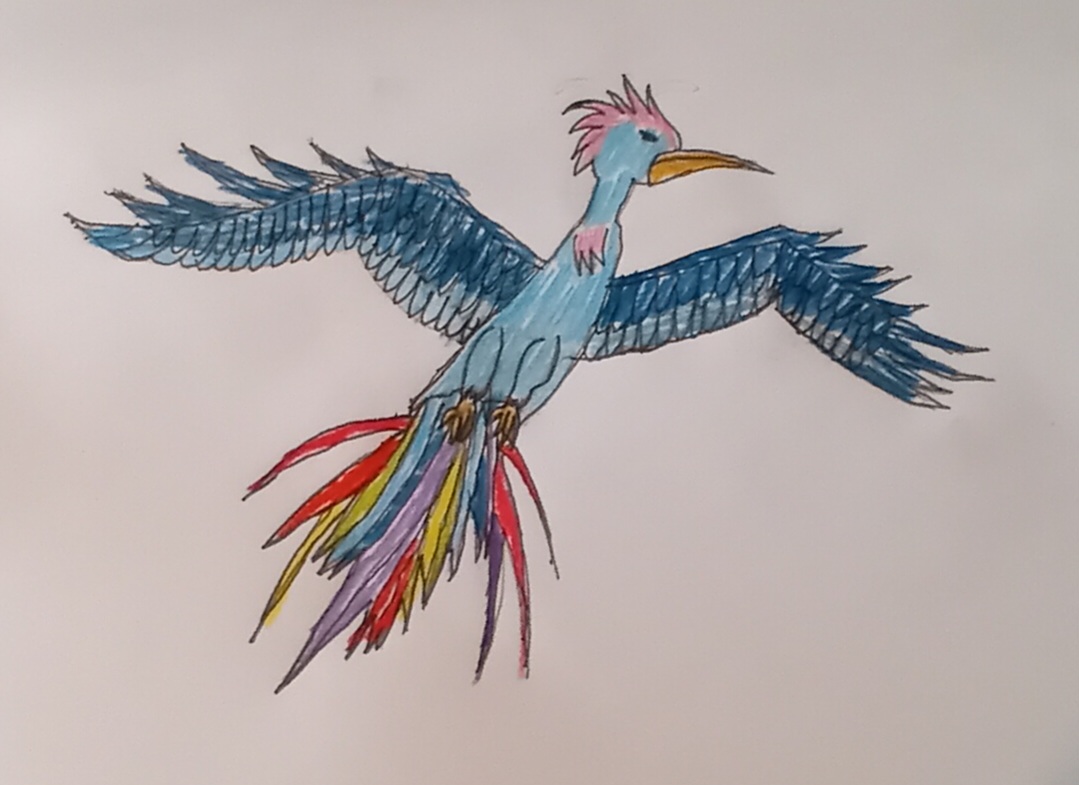Bird Falling Deviantart My Drawing of My Own Bird by lorddurion on DeviantArt