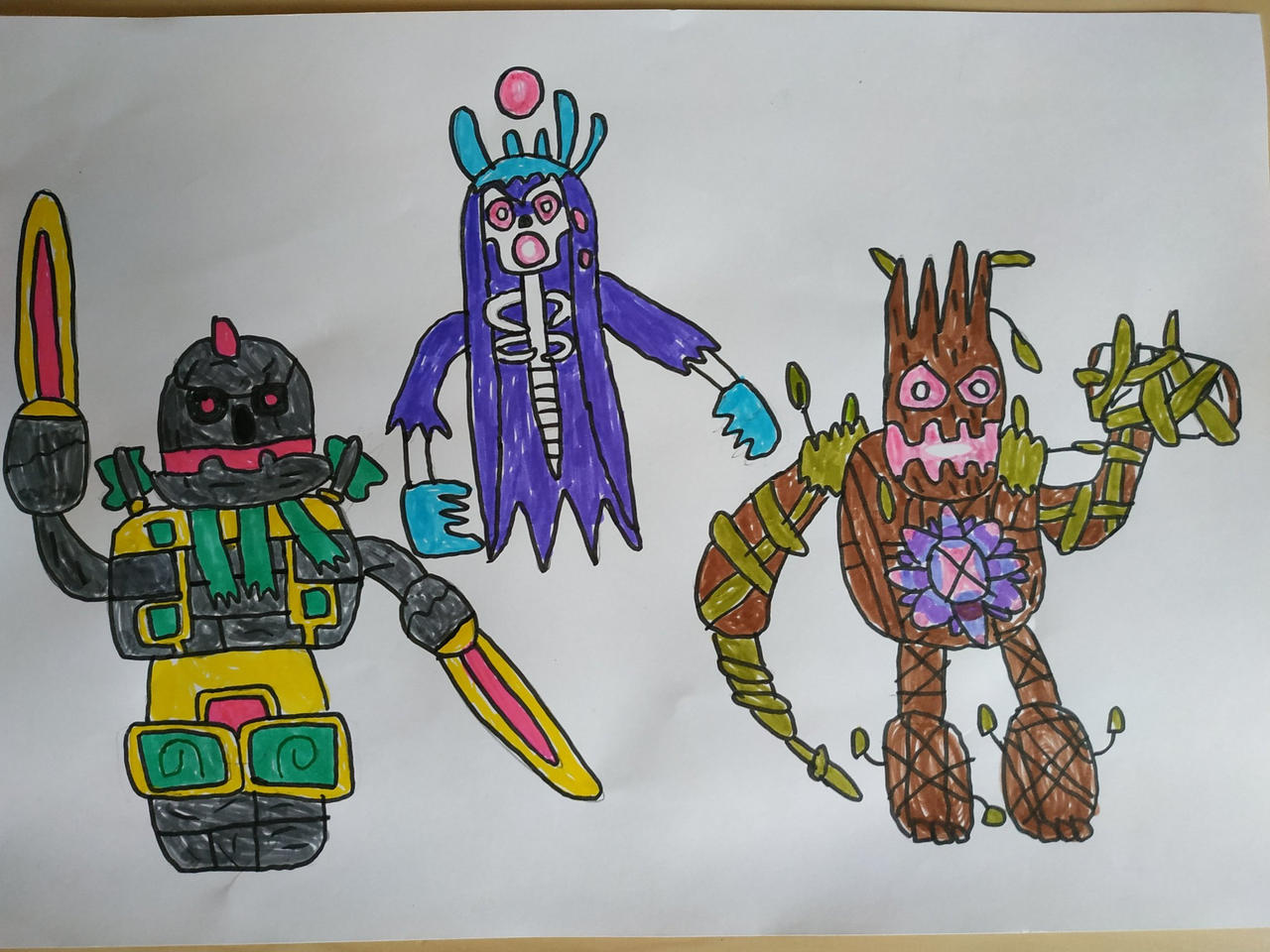 Minecraft dungeons bosses by superbattle117 on DeviantArt