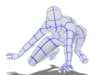 Crouching Example Animation Crouching by FoxMaiden04 on DeviantArt