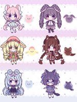 [OPEN 3/6] [CS] Fluffy chuffy adopt - SET PRICE by MKirina