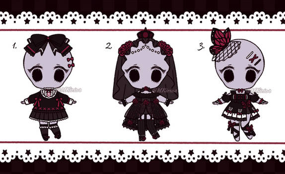[OPEN 3/3] HALLOWEEN OUTFIT ADOPT - $13