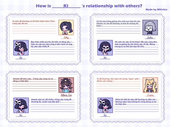 [Meme drawing] Oc's relationship - Original