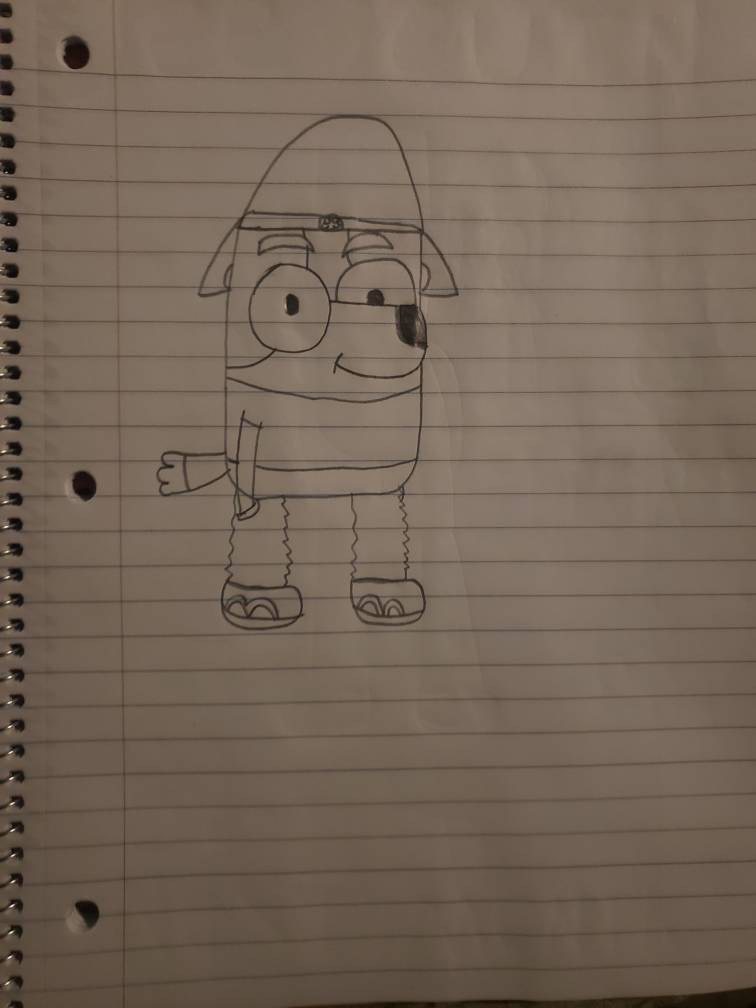 Bluey As Rapper Bluey as Parappa The Rapper by ddeaster on DeviantArt
