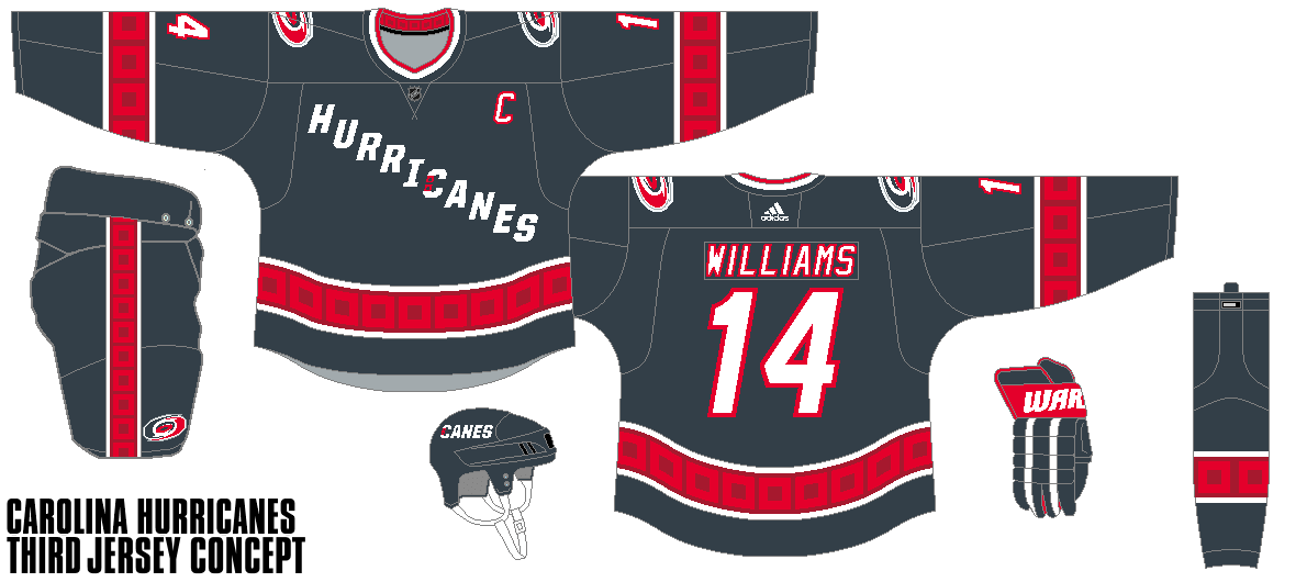 Carolina hurricanes discount third jersey
