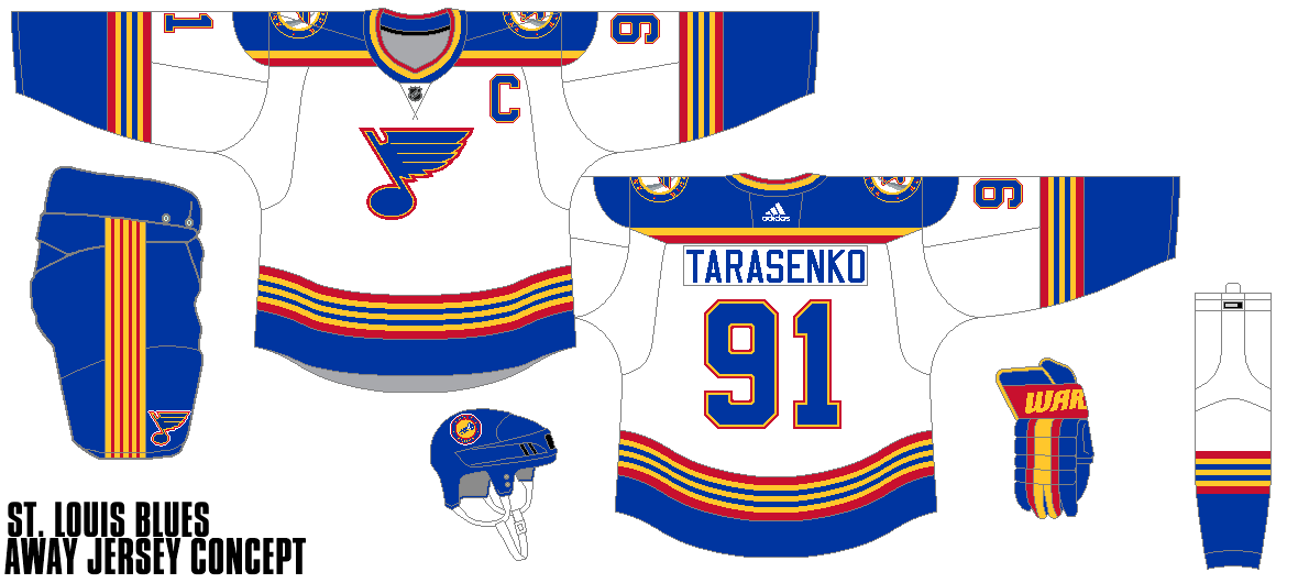 St. Louis Blues Away Jersey Concept by Gojira5000 on DeviantArt