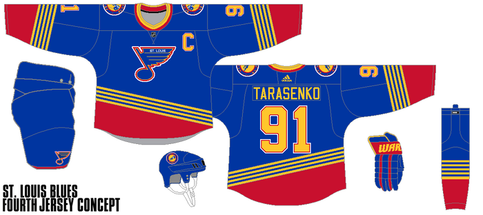 St. Louis Blues - Fourth Jersey Concept