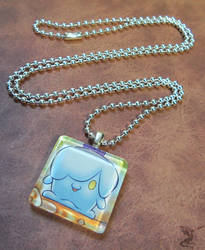 Glass Tile Litwick Necklace