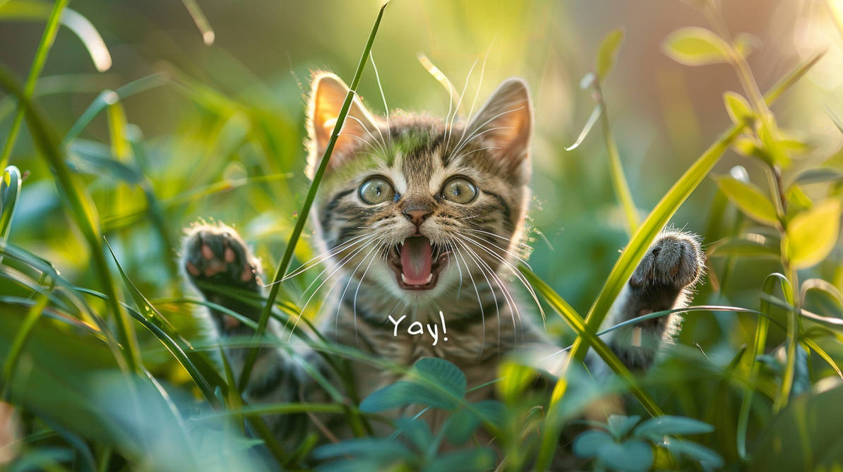 Spring Kitty by RachenaArt on DeviantArt