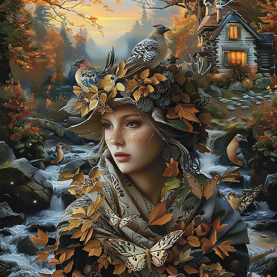 Fall Princess by RachenaArt on DeviantArt