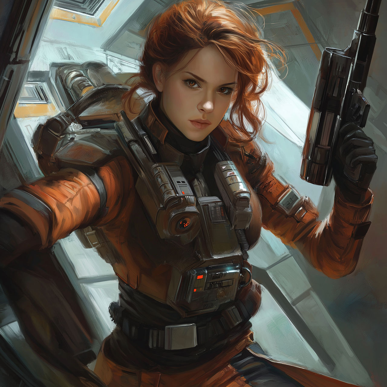 Star Wars Outlaw by RachenaArt on DeviantArt