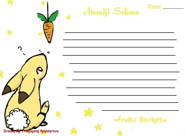 Furuba Momiji Stationary 2