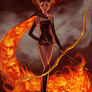 The Girl On Fire