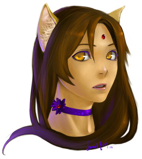 Her name is Ryo by Jandruff on DeviantArt