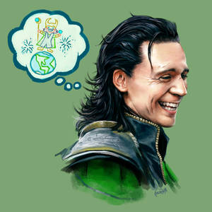 Loki portrait