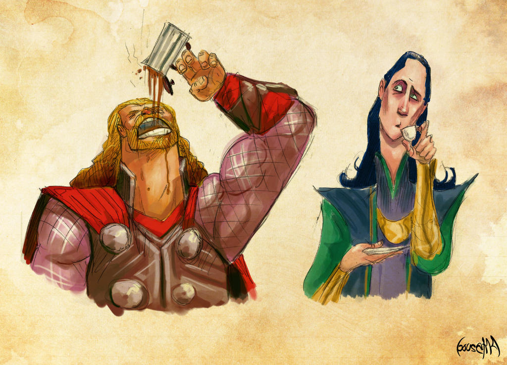 Coffee in Asgard by JamesBousema Coffee in Asgard by JamesBousema