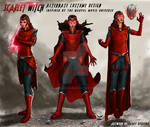 Scarlet Witch Concept Art/Alternate Costume Design