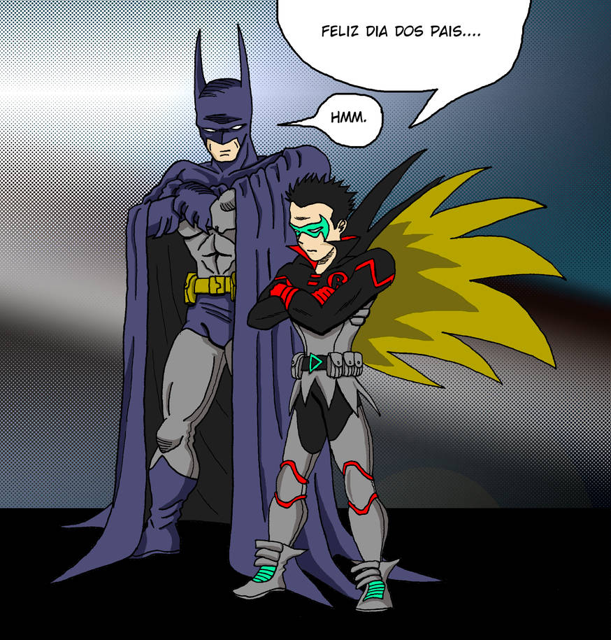 Batman and Robin - Father's Day by DarkDarkman000 on DeviantArt