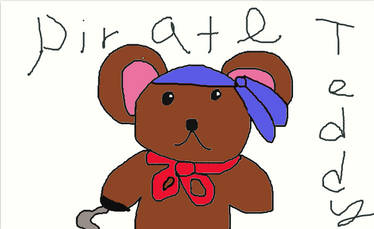 A Pirate Teddy for those who died!