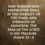 Strength of Salvation