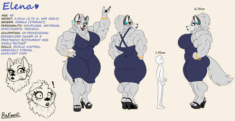 Auntie Elena ref sheet 2023