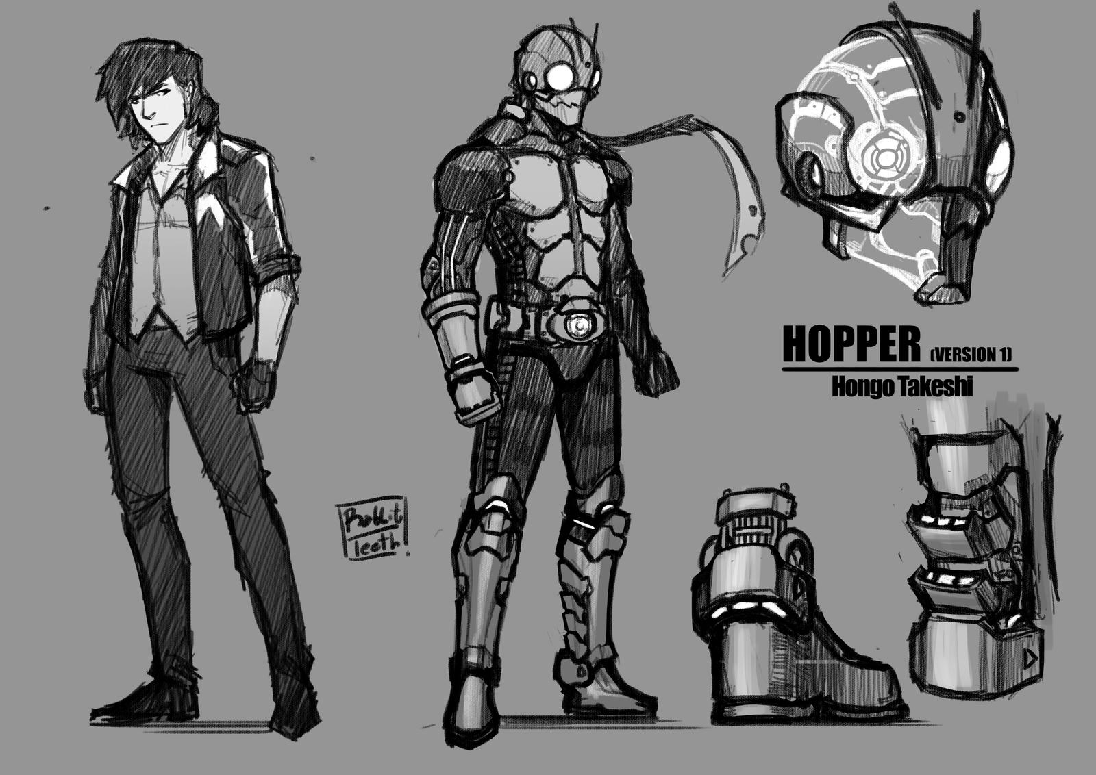 Masked Rider by RabbitTeethB on DeviantArt