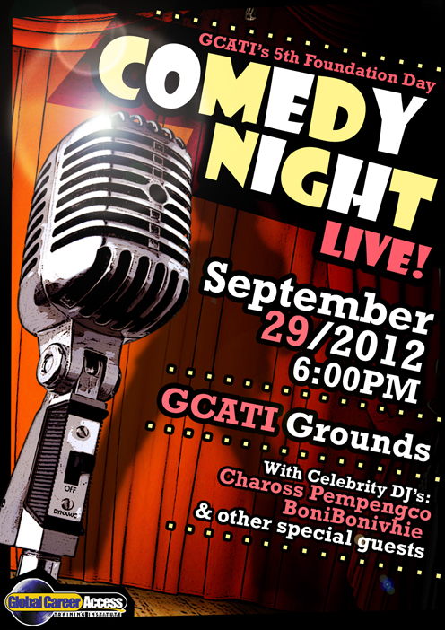 Comedy Night Graphics Comedy Night Poster