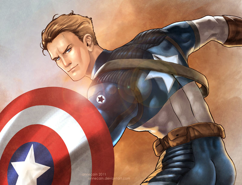 Captain America by annecain