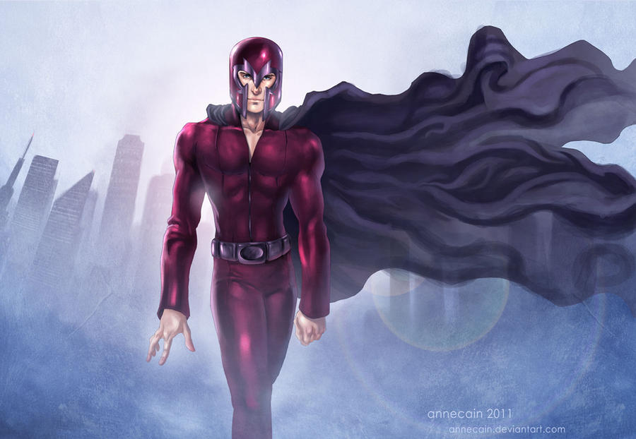 Villains: Magneto by annecain