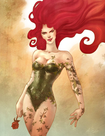 DC Femme Fatales: Poison Ivy by annecain