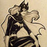 Sample Con sketch: Batgirl (DC Comics)