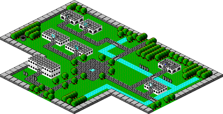 Final Fantasy 1 Isometric