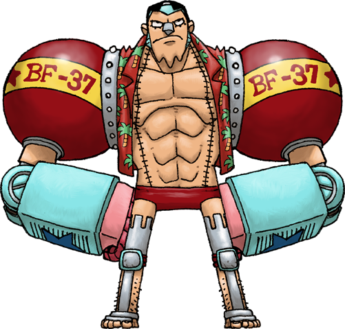 Timeskip Franky (One Piece) by Hologramzx on DeviantArt