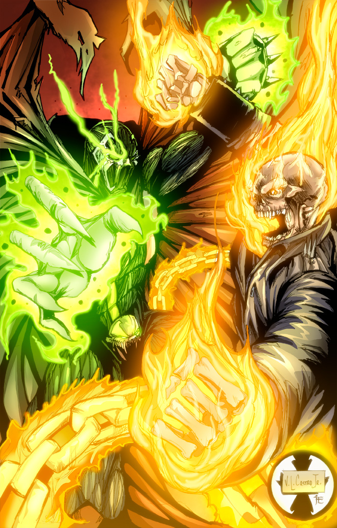 Ghost Rider VS Superman! by PokeSEGA64 on DeviantArt
