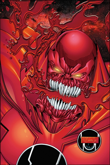 Red Lantern Atrocitus color