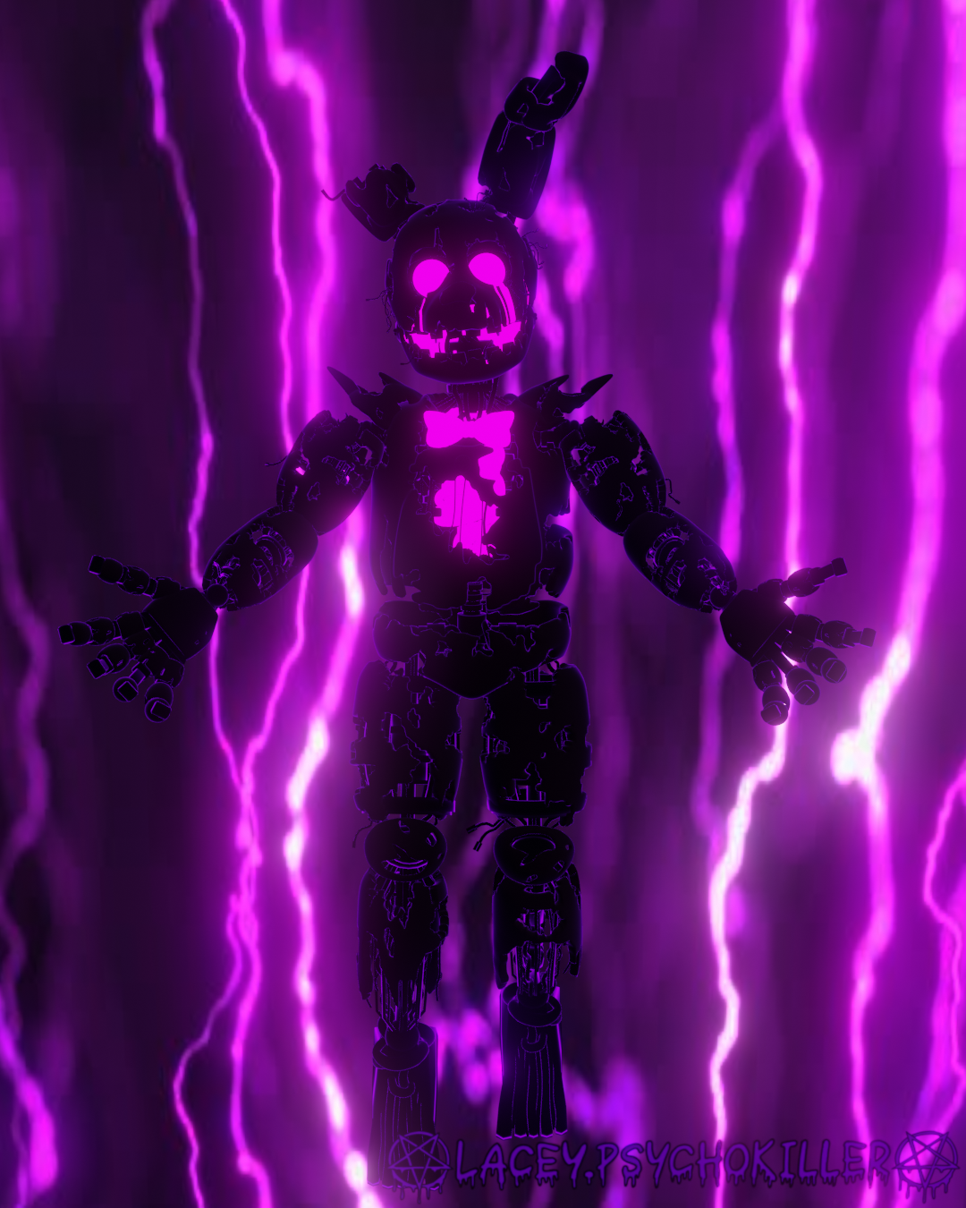 Nightmare Mode Springtrap Release! by LaceyPsychoKiller on DeviantArt