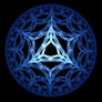 Fractal - Ice Hex Animated
