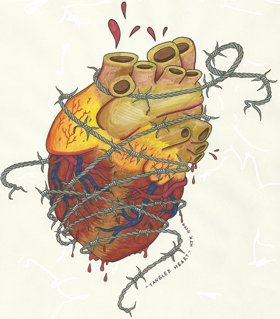 Tangled Heart By Kari Anderson On Deviantart Tangled Heart By Kari Anderson On Deviantart