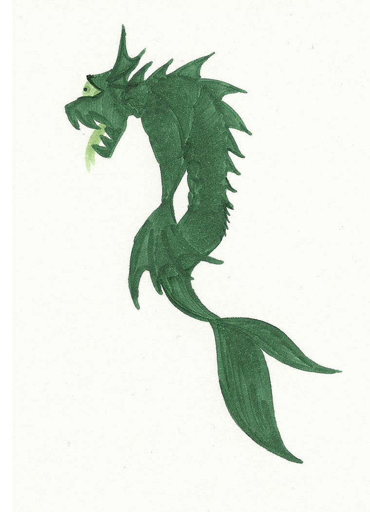 Mer-Monster by ArtByKari on DeviantArt